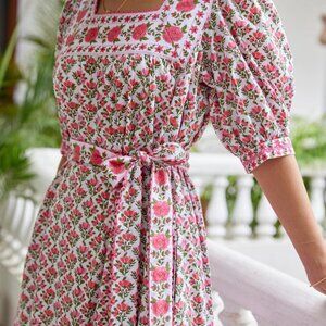 Pink City Prints Scarlett Posey Dress